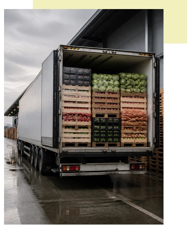 Перевозка плодоовощной продукции в Чебоксары по цене от 5142 р. | Агросервис-Чбк
