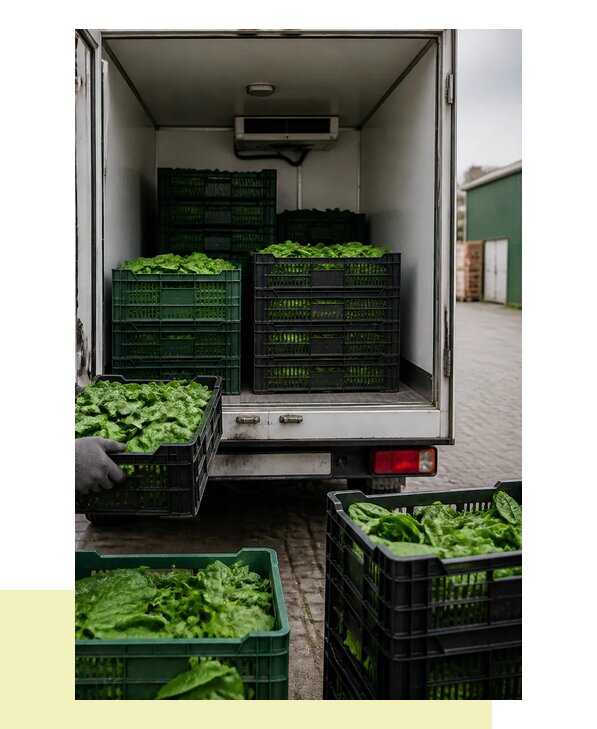 Перевозка шпината в Чебоксары с сохранением свежести продукции